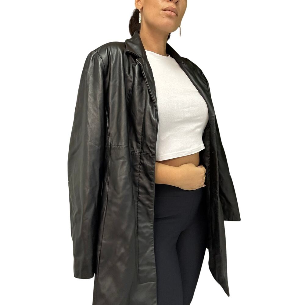Vintage Women's Fashion  Leather Coat XL